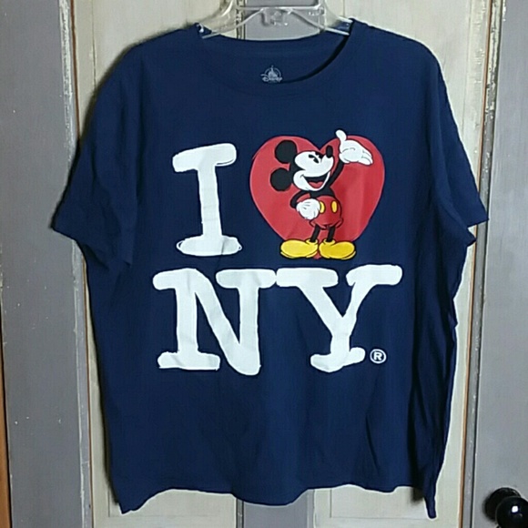 Disney Tops - Disney I ❤ NY Mickey T shirt